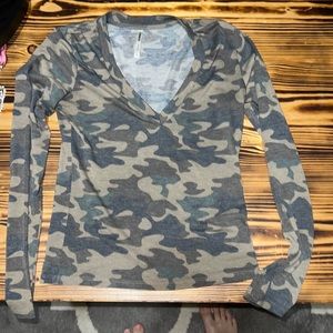 camo long sleeve shirt